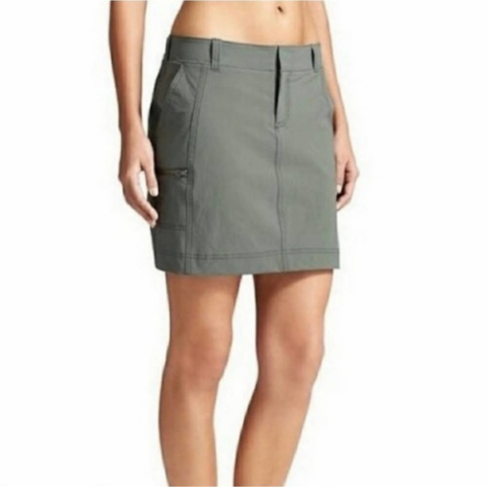 Athleta Palisade Skort Skirt Olive Green